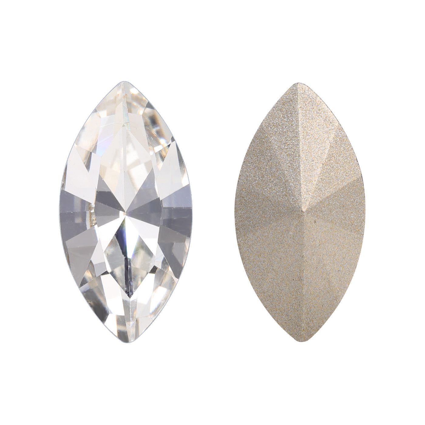 Crystal Navette Shape High Quality Glass Pointed Back Fancy Rhinestones WholesaleRhinestone Imagen principal del producto
