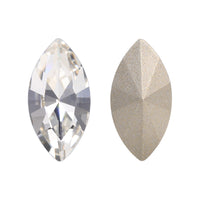 Crystal Navette Shape High Quality Glass Pointed Back Fancy Rhinestones