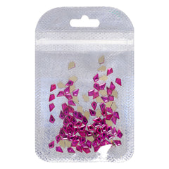 Arrow Shape Purple Volcano Flat Back Fancy Rhinestones