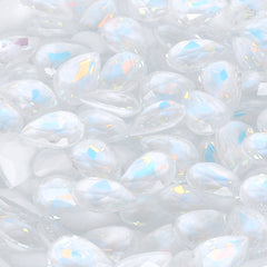 Crystal Am Dropform Glas spitzsparende Strasssteine