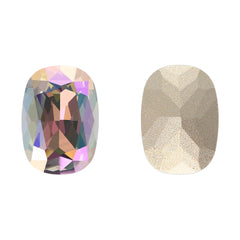 Ghost Light Cushion Shape High Quality Glass Pointed Back Fancy Rhinestones