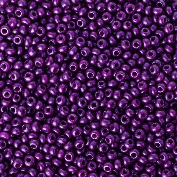 Glass Galvanized Seed Beads 12/0 Size 1.8mm GA-1056 Color WholesaleRhinestone