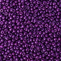 Glass galvaniserte frøperler 12/0 størrelse 1,8 mm GA-1056 farge