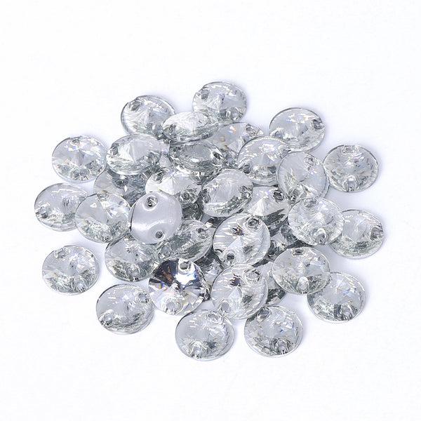 Rivoli Crystal Resin Sew-on Rhinestones For Dance Costume WholesaleRhinestone