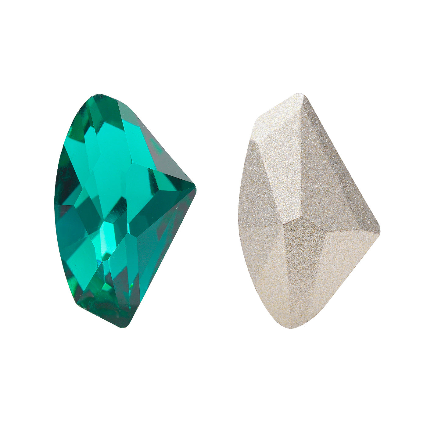 Emerald Galactic Shape High Quality Glass Pointed Back Fancy Rhinestones WholesaleRhinestone Główne zdjęcie produktu