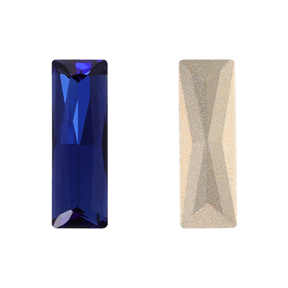 Montana Princess Baguette Shape High Quality Glass Pointed Back Fancy Rhinestones WholesaleRhinestone Imagen principal del producto