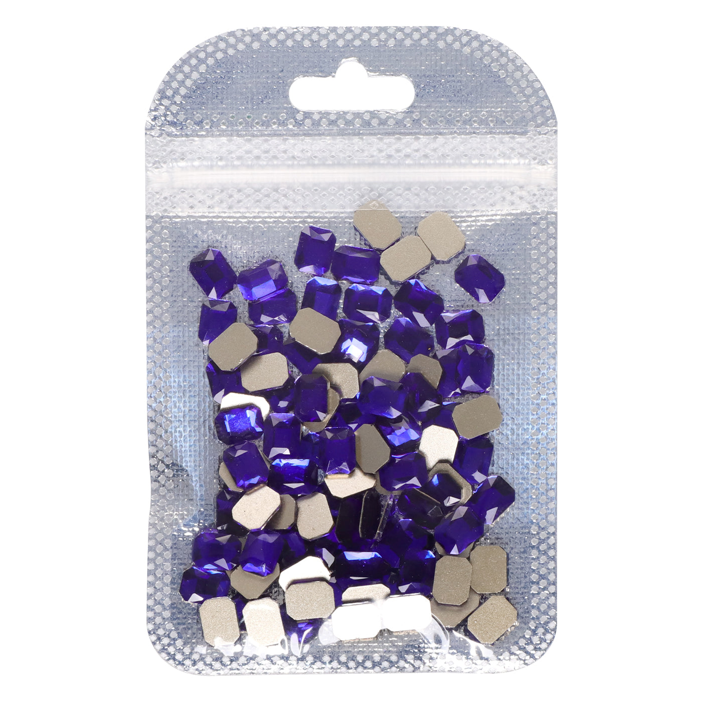 Octagon Shape Sapphire Flat Back Fancy Rhinestones WholesaleRhinestone