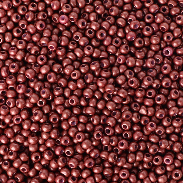 Glass Galvanized Seed Beads 12/0 Size 1.8mm GA-1039 Color WholesaleRhinestone