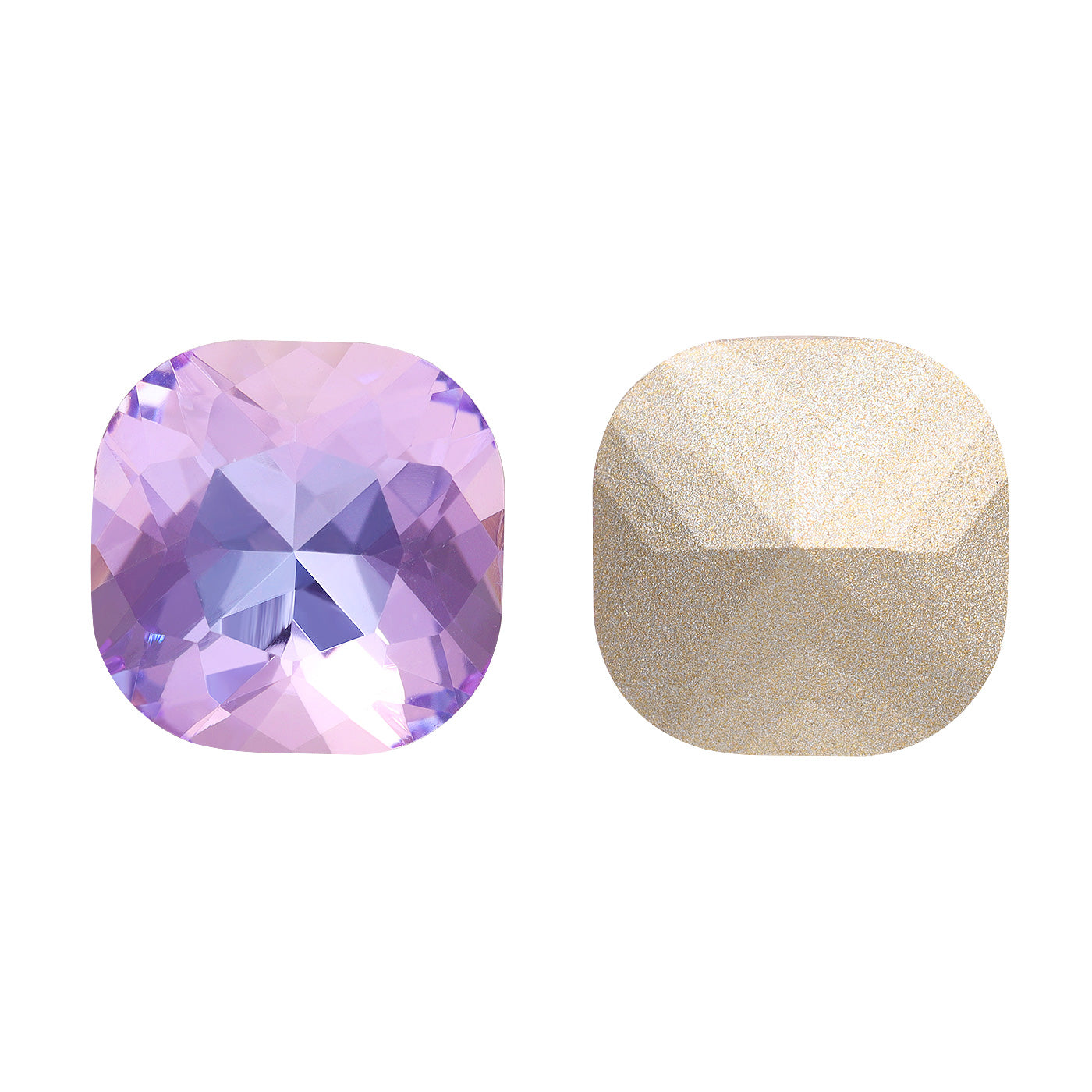 Vitrail Light Cushion Square Shape High Quality Glass Pointed Back Fancy Rhinestones WholesaleRhinestone
