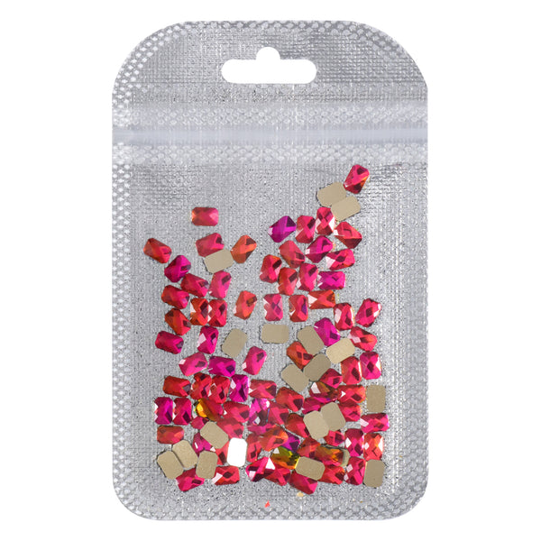 Octagon Shape Rainbow Flat Back Fancy Rhinestones WholesaleRhinestone