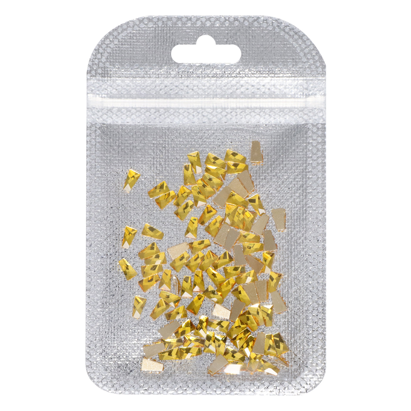 Trapezoid Shape Citrine Flat Back Fancy Rhinestones WholesaleRhinestone