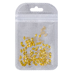 Butterfly Form Black Flat Back Fancy Rhinestones