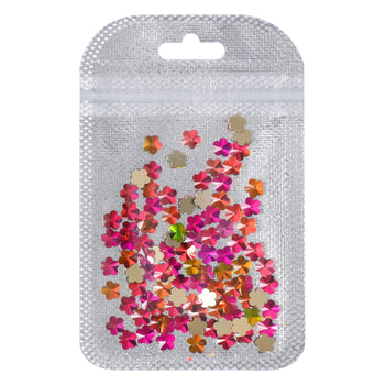 5 leaf plum blossoms Shape Rainbow Flat Back Fancy Rhinestones WholesaleRhinestone
