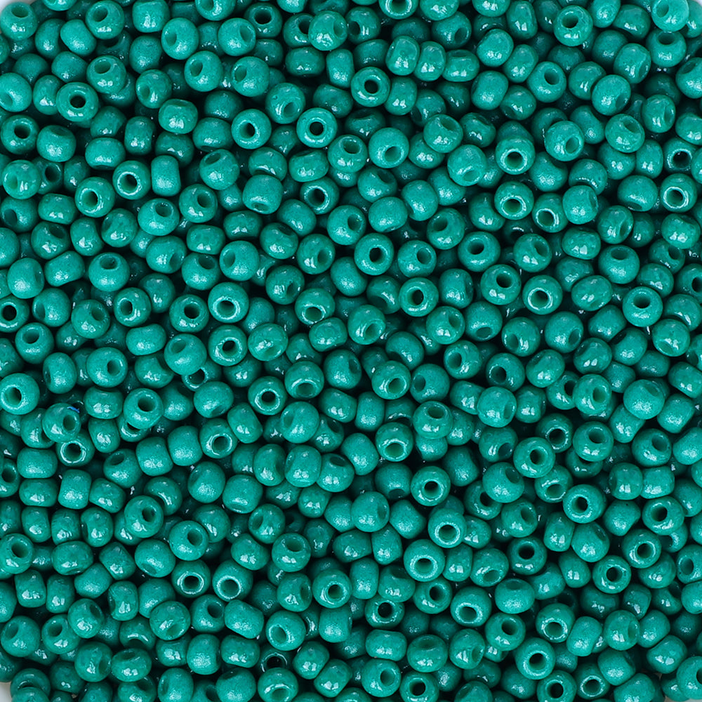 Glass Galvanized Seed Beads 12/0 Size 1.8mm GA-1029 Color WholesaleRhinestone Imagen principal del producto