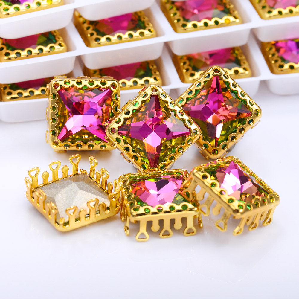 Vitrail Rose Princess Squa