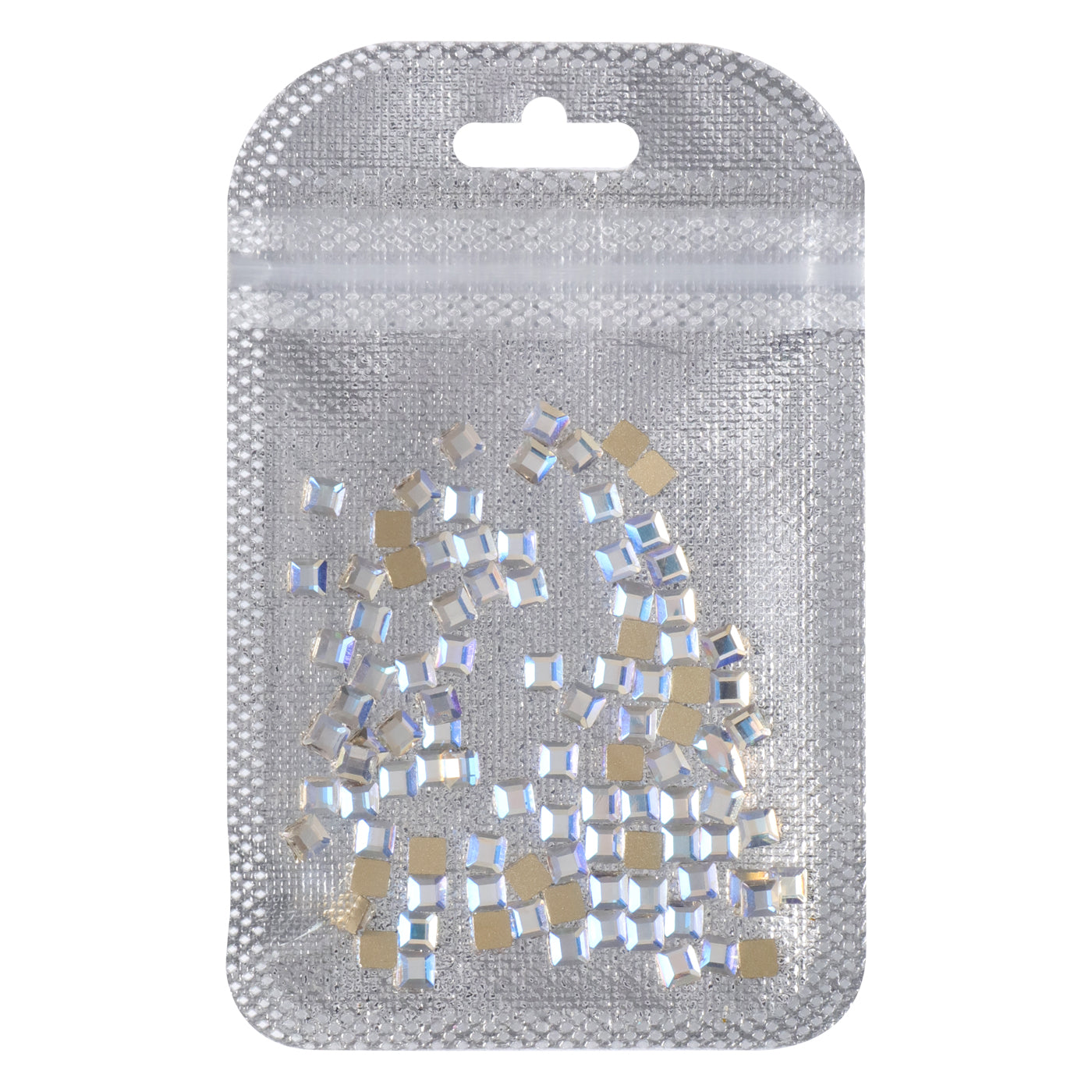 Square Shape Blue Moonlight Flat Back Fancy Rhinestones WholesaleRhinestone
