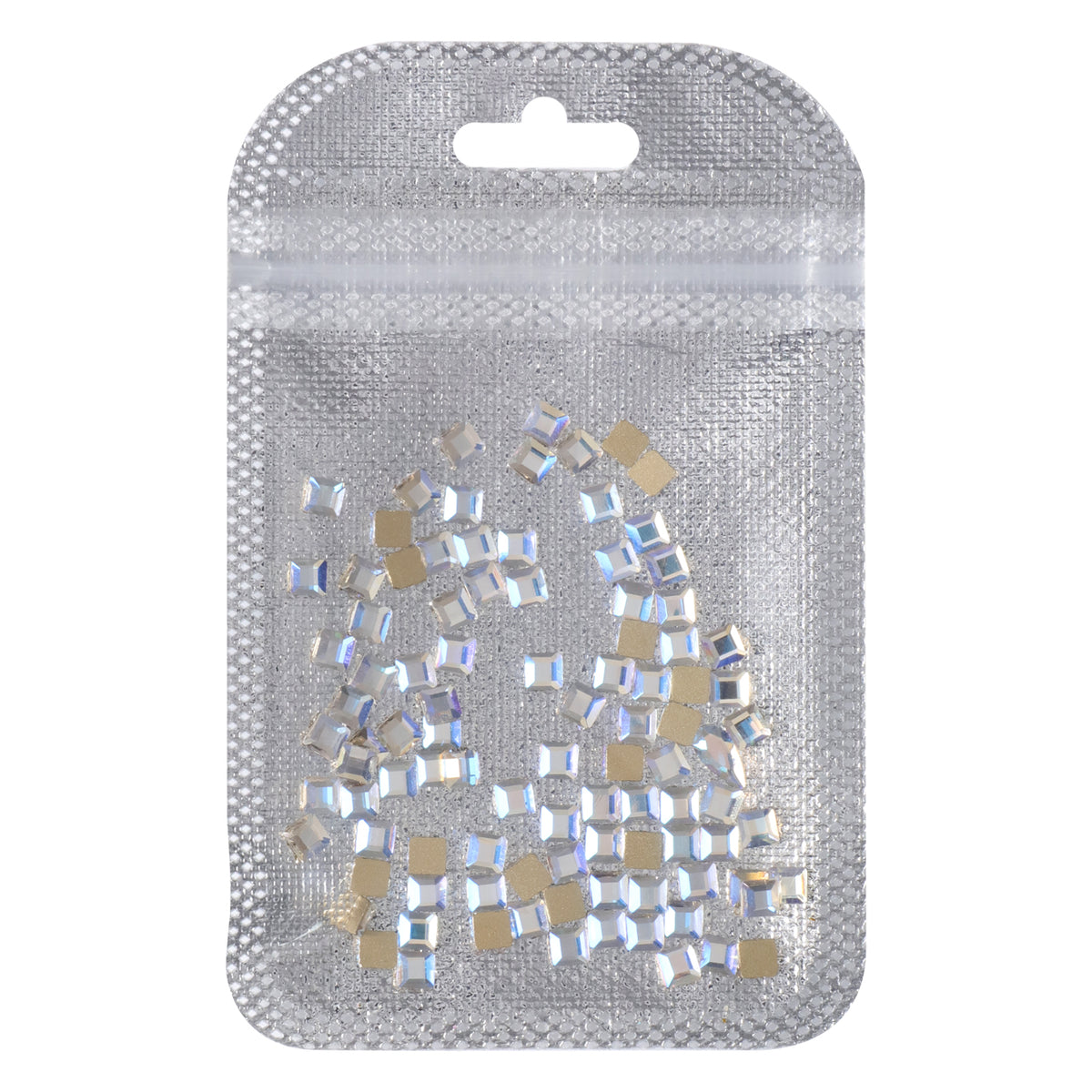 Square Shape Blue Moonlight Flat Back Fancy Rhinestones WholesaleRhinestone
