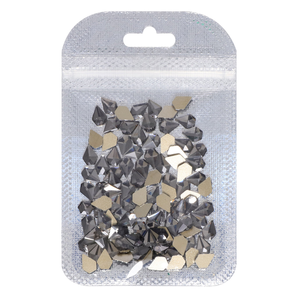 Diamond Shape Black Diamond Flat Back Fancy Rhinestones WholesaleRhinestone