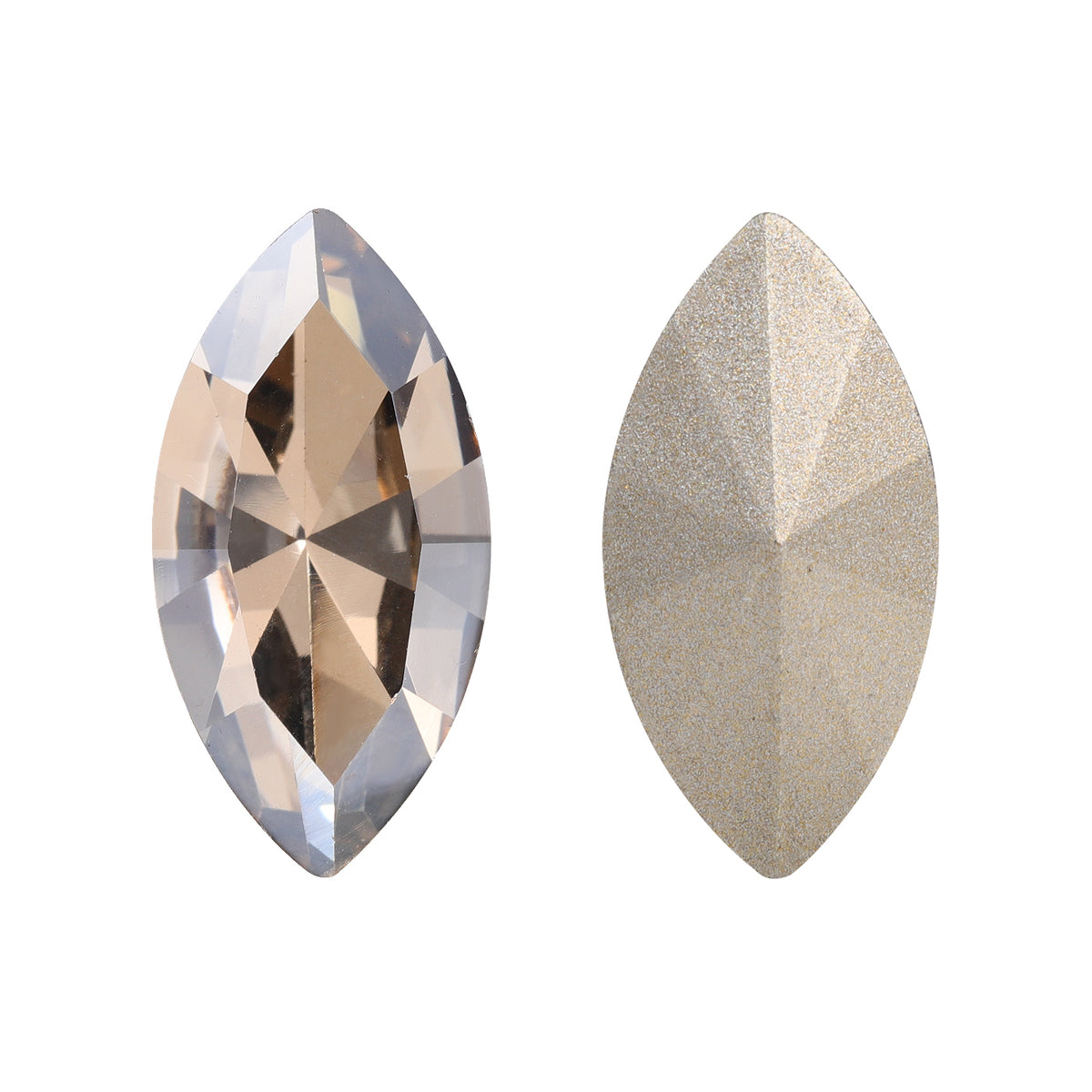 Satin Navette Shape High Quality Glass Pointed Back Fancy Rhinestones WholesaleRhinestone Hauptbild