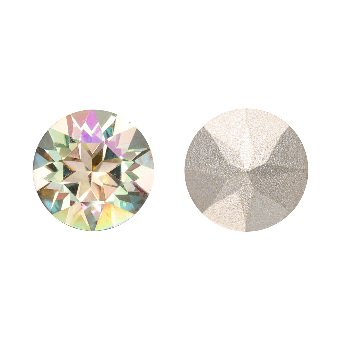 Luminous Green XIRIUS Chaton Shape High Quality Glass Pointed Back Fancy Rhinestones WholesaleRhinestone Main image
