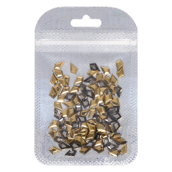 Arrow Shape Aurum Flat Back Fancy Rhinestones WholesaleRhinestone