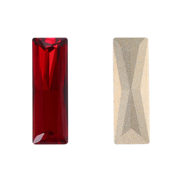 Siam Princess Baguette Shape High Quality Glass Pointed Back Fancy Rhinestones WholesaleRhinestone