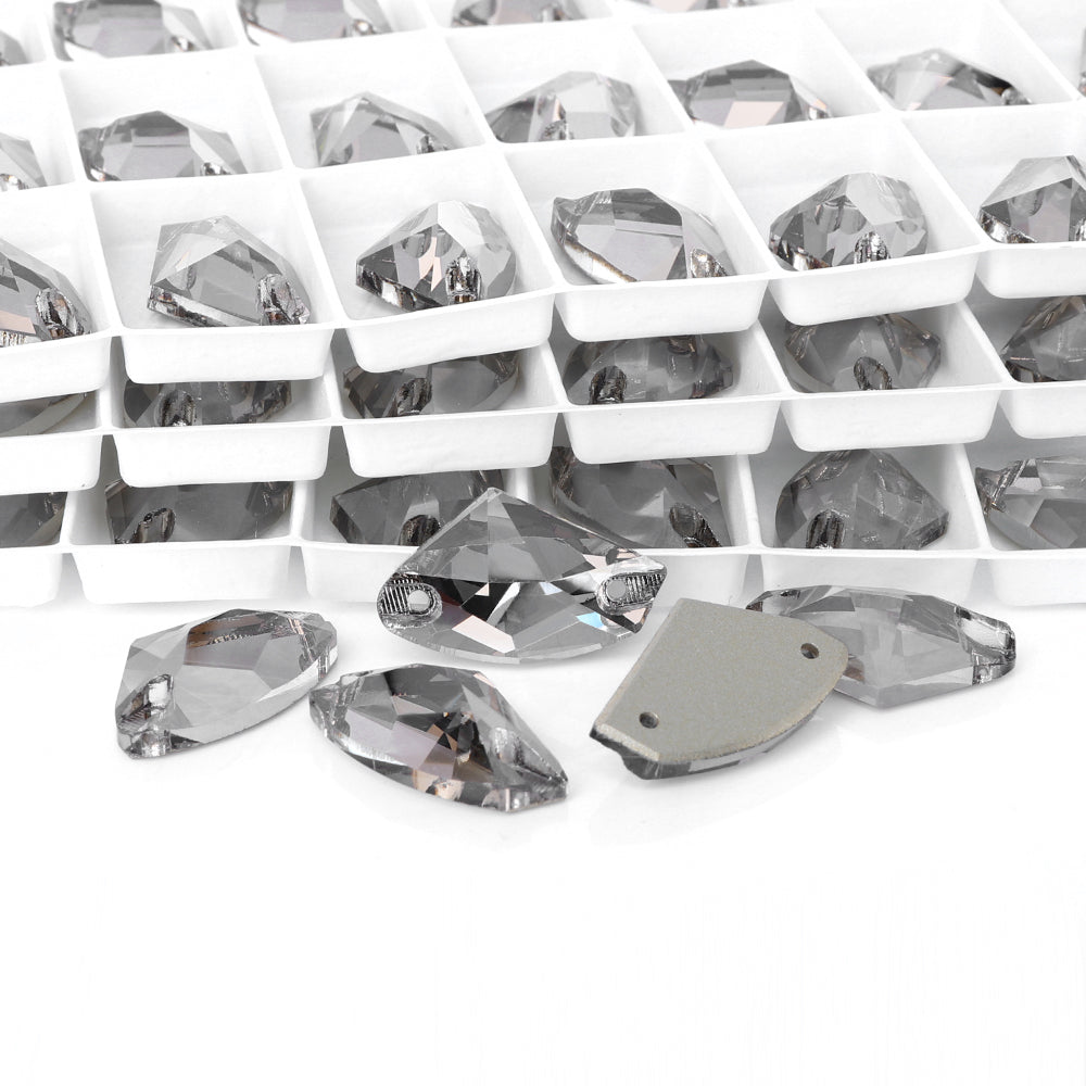 Satin Galactic Shape High Quality Glass Sew-on Rhinestones WholesaleRhinestone