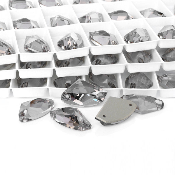 Satin Galactic Shape High Quality Glass Sew-on Rhinestones WholesaleRhinestone