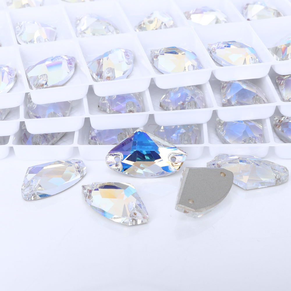 Moonlight Galactic Shape High Quality Glass Sew-on Rhinestones WholesaleRhinestone
