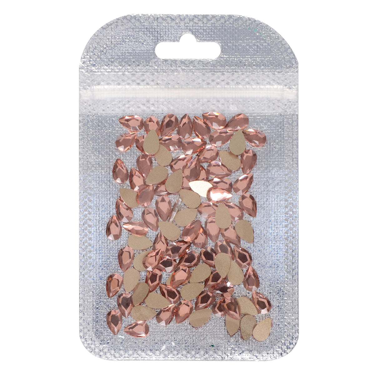 Raindrop Shape Champagne Flat Back Fancy Rhinestones WholesaleRhinestone