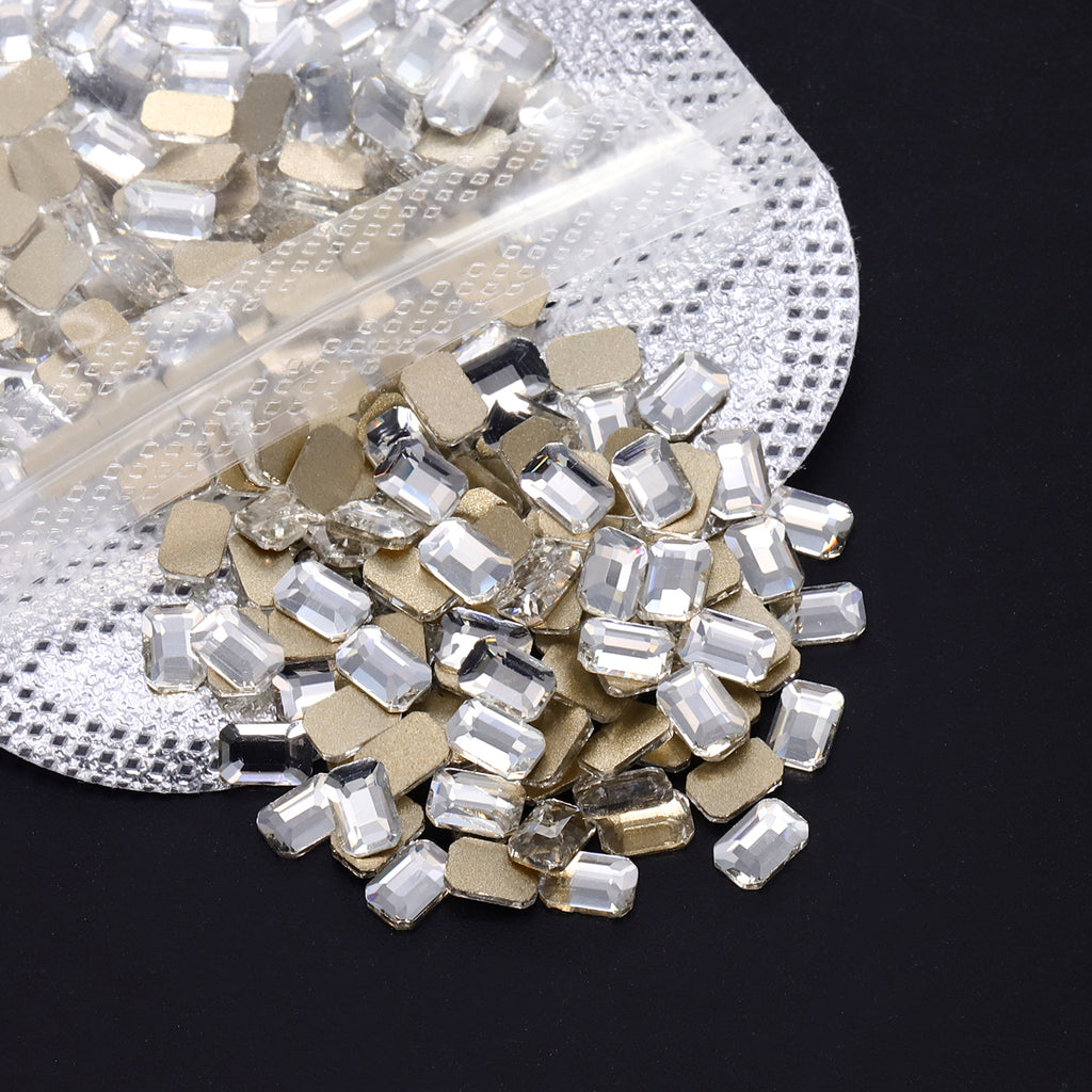 Octagon Shape Crystal Flat Back Fancy Rhinestones WholesaleRhinestone