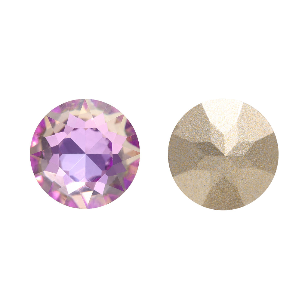 Vitrail Light Gemstone Flower Shape High Quality Glass Pointed Back Fancy Rhinestones WholesaleRhinestone