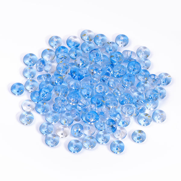 TMTG002 Transparent Candy Series Lucky Buckle Shape Glass Seed Beads WholesaleRhinestone