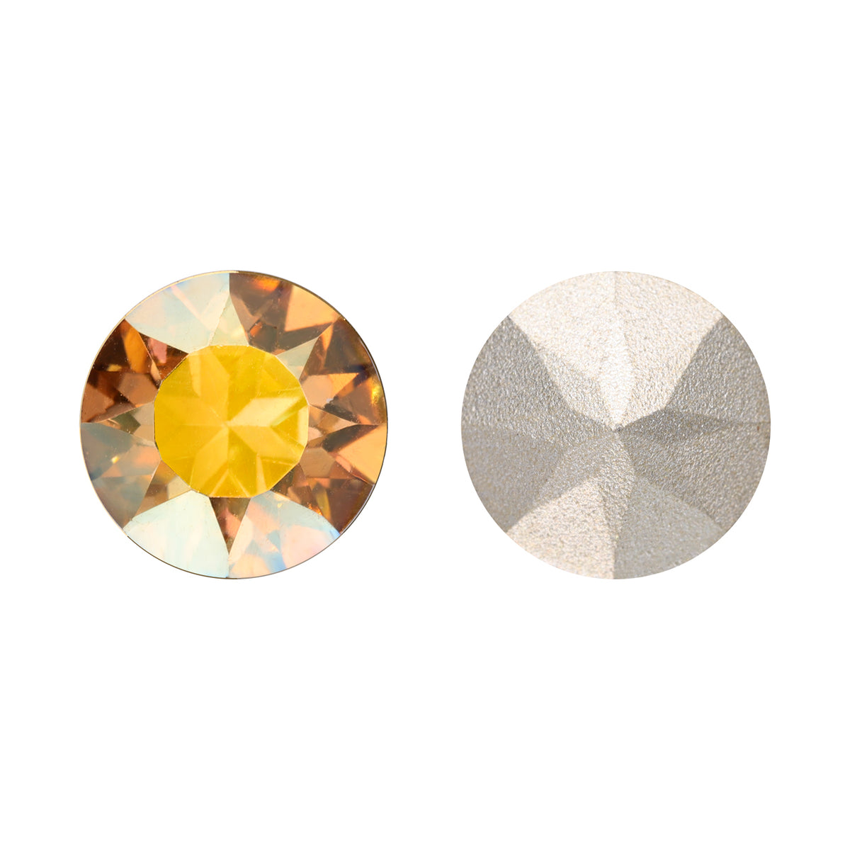 Metallic Sunshine XIRIUS Chaton Shape High Quality Glass Pointed Back Fancy Rhinestones WholesaleRhinestone Main image