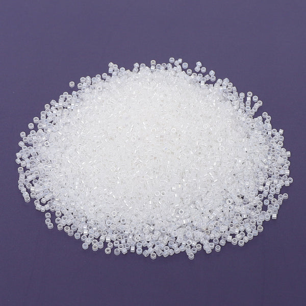Transparent Ceylon Color Hight Quality Glass Cylinder Seed Beads 1.6 MM Size BS1003 WholesaleRhinestone