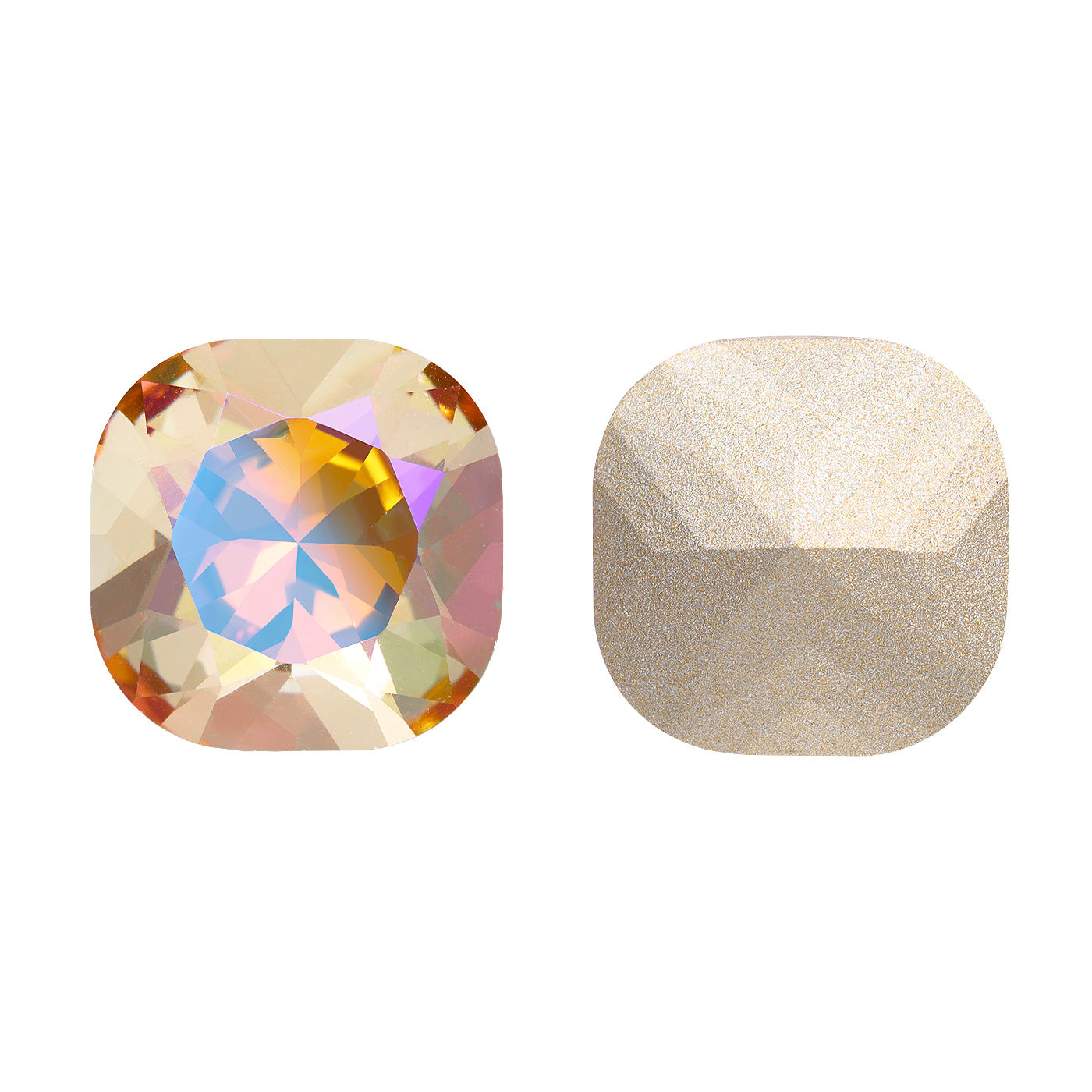 Paradise Shine Cushion Square Shape High Quality Glass Pointed Back Fancy Rhinestones WholesaleRhinestone Main image