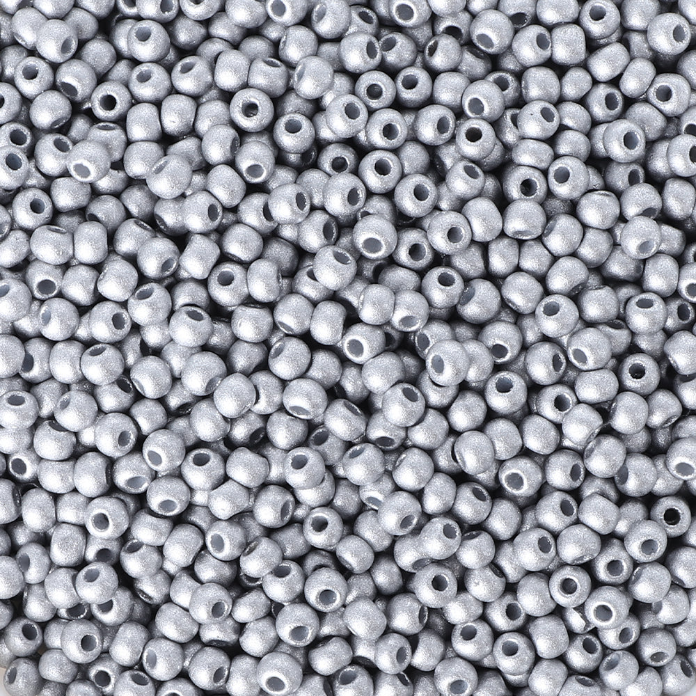 Glass Galvanized Seed Beads 12/0 Size 1.8mm GA-1036 Color WholesaleRhinestone Hauptbild