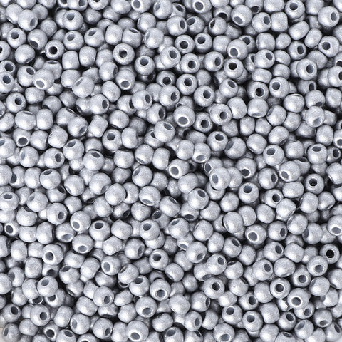 Glass Galvanized Seed Beads 12/0 Size 1.8mm GA-1036 Color WholesaleRhinestone Main image