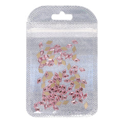 Rhombus Shape Light Pink Flat Back Fancy Rhinestones WholesaleRhinestone