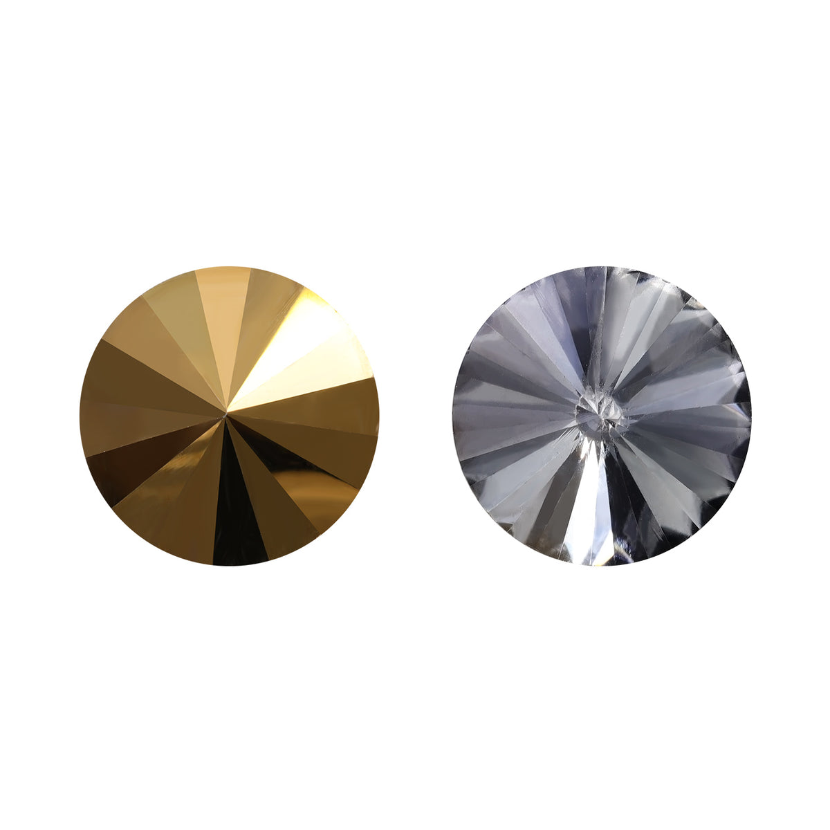 Dorado Rivoli Shape High Quality Glass Pointed Back Fancy Rhinestones WholesaleRhinestone Hauptbild