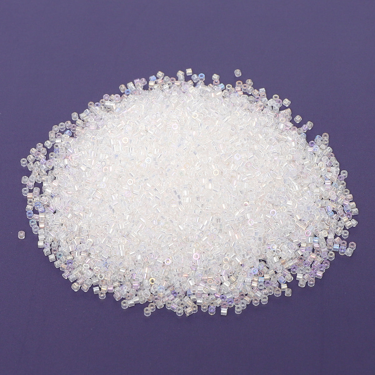 Transparent Rainbow Color Hight Quality Glass Cylinder Seed Beads 1.6 MM Size BS1004 WholesaleRhinestone