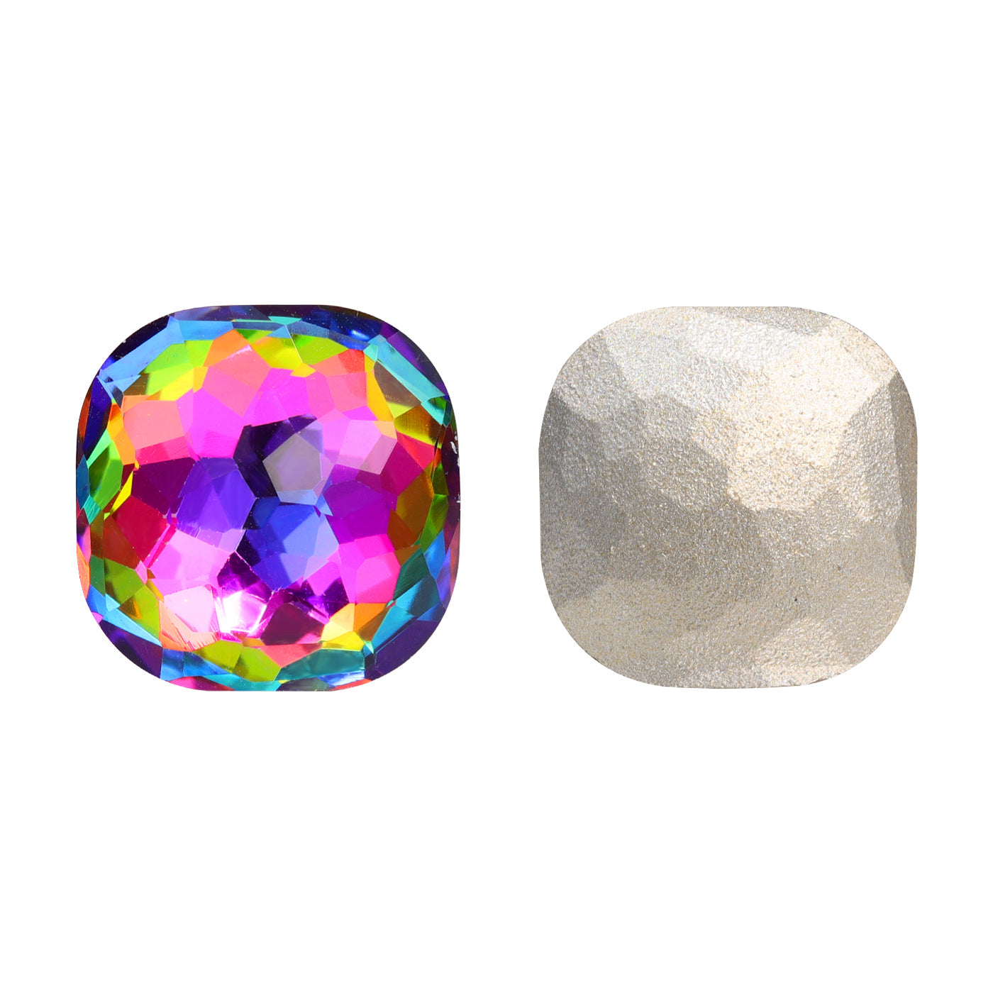 Volcano Fantasy Cushion Square Shape High Quality Glass Pointed Back Fancy Rhinestones WholesaleRhinestone メイン画像