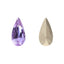 Violet Teardrop Shape High Quality Glass Pointed Back Fancy Rhinestones WholesaleRhinestone