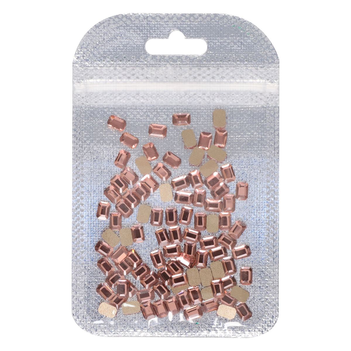 Octagon Shape Champagne Flat Back Fancy Rhinestones WholesaleRhinestone