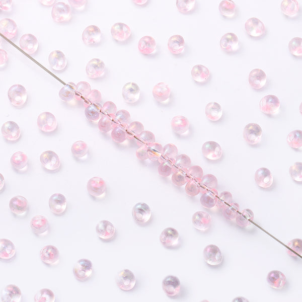 Various Colors Transparent AB Drop Shape Glass Seed Beads WholesaleRhinestone