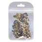Navette Shape Aurum Flat Back Fancy Rhinestones WholesaleRhinestone