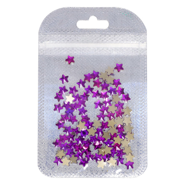 Star Shape Purple Volcano Flat Back Fancy Rhinestones WholesaleRhinestone