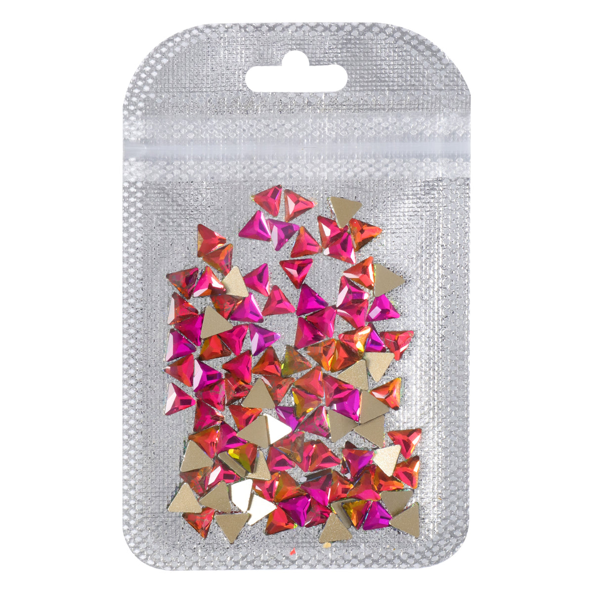 Triangle Shape Rainbow Flat Back Fancy Rhinestones WholesaleRhinestone
