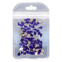Arrow Shape Sapphire Flat Back Fancy Rhinestones