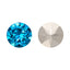 Aquamarine XIRIUS Chaton Shape High Quality Glass Pointed Back Fancy Rhinestones WholesaleRhinestone
